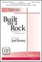 Built on a Rock SATB choral sheet music cover